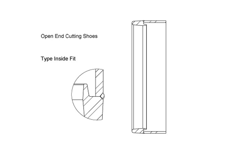 VS700 Inside Fit Cutting Shoes Drawing